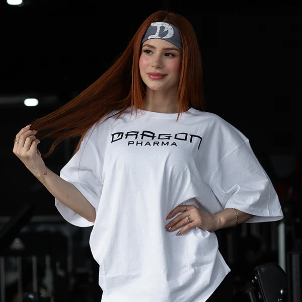 Playera Overside Mujer Dragon Pharma
